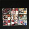 Image 1 : GAME JERSEY HOCKEY CARD LOT