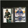 Image 1 : UPPER DECK GAME JERSEY HOCKEY CARD LOT (MARLEAU/ NASH)