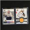 Image 1 : UPPER DECK GAME JERSEY HOCKEY CARD LOT (JONES/ JOSI)