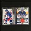 Image 1 : UPPER DECK GAME JERSEY HOCKEY CARD LOT (RICK NASH)