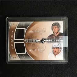 2011-12 SPx Winning Combos #WCGR Ryan Getzlaf/ Bobby Ryan Jersey