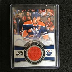 2015-16 Upper Deck UD Game Jersey - Taylor Hall Edmonton Oilers