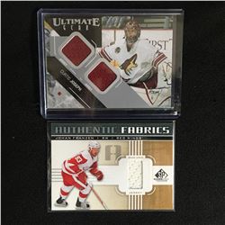 GAME JERSEY HOCKEY CARD LOT (JOSEPH/ FRANZEN)