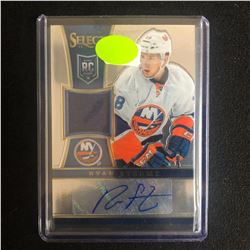 2013-14 Panini Select #333 Ryan Strome Auto Rookie Patch (019/199)