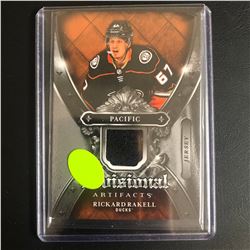 RICKARD RAKELL 2018-19 Artifacts Divisional Jersey Pacific Anaheim Ducks