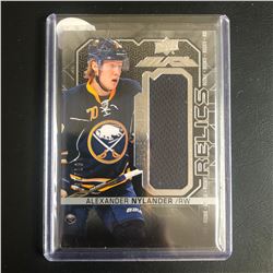 2017-18 UD Upper Deck Black Trademark Relic Jersey Alex Nylander Rookie