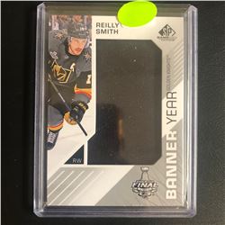 2018/19 SP GAME USED REILLY SMITH BANNER YEAR 2018 CUP FINAL VEGAS GOLDEN KNIGHTS