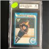 Image 1 : 1979-80 O-PEE-CHEE #18 WAYNE GRETZKY Rookie Card (A Trimmed)