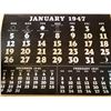 Image 2 : 1947 GENERAL MOTORS CALENDAR