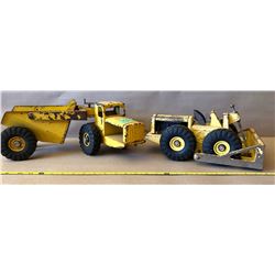 NY - LINT CONSTRUCTION TOYS - DOZER & DUMP