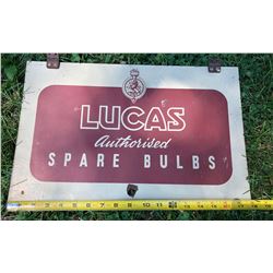 LUCAS BULBS DST SIGN