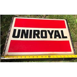 UNIROYAL ELECTRIC HANGING SIGN