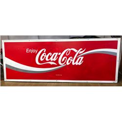 1993 COCA-COLA SST SIGN - ON FRAME