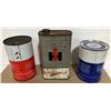 Image 2 : 3 X IH 1 QT SIZE TINS