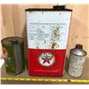 Image 2 : 3 X TEXACO TINS