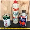 Image 1 : GR OF 3, CASTROL OUTBOARD GEAR OIL & BRAKE FLUID. QUAKER STATE 2 - CYC LUBE