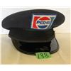Image 1 : PEPSI DELIVERY MANS HAT - SZ 7 1/8"