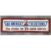 Image 1 : ALL AMERICAN SELECTIONS EMBOSSED PLASTIC ON WOOD WOODEN SIGN