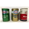 Image 2 : 3 X KENDALL MOTOR OIL CANS - BLUE FULL