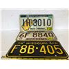 Image 1 : 3 X US LICENCE PLATES - MINNESOTA, WEST VIRGINIA, MISSOURI