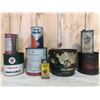 Image 2 : 8 X MISC VINTAGE OIL / GREASE / ANTI-FREEZE TINS