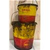 Image 2 : SHELL GREASE PAILS - 10 & 25 LBS