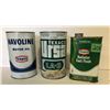 Image 1 : 3 X TEXACO TINS