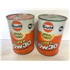 Image 1 : 2 X GULF WRAP TINS - 1 BANK