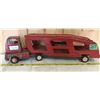 Image 1 : VINTAGE TIN ARTICULATING CAR CARRIER