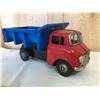 Image 2 : HUBLEY FARM TRUCK, ASG JAPAN DUMP TRUCK & MILITARY FLAT BED - TIN TOYS