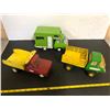 Image 2 : TONKA DUMP TRUCK, FARM TRUCK & CAMPER - TIN TOYS