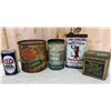 Image 1 : MISC VINTAGE TINS