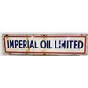 Image 1 : IMPERIAL OIL LIMITED SSP SIGN - 17" X 71"