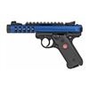 Image 1 : RUGER MK IV LITE 22LR 4.4" BLUE 10RD