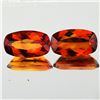 Image 1 : Natural Rare Madeira Orange Citrine Pair[Flawless-VVS]