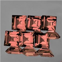 Natural Gold Pink Tourmaline 6 Pcs{Flawless-VVS1}