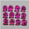 Image 1 : Natural Raspberry Red Pink Rhodolite Garnet 12 Pcs - FL