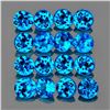 Image 1 : Natural AAA Brazil Paraiba Blue Apatite 16 Pcs