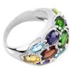 Image 3 : Natural Multi Gemstone Ring