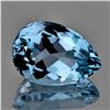 Image 1 : Natural Santa Maria Blue Aquamarine {Flawless-VVS1}