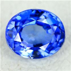 Natural  Royal Blue Benitoite 5x4 MM - Certified