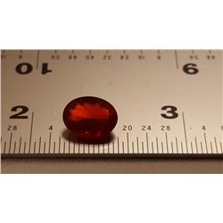 EXCEPTIONAL UNTREATED 1.18 CT RED ORANGE FIRE OPAL