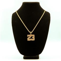 AWESOME 14 Kt. GOLD PLATED MICHAEL JORDAN PENDANT