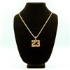 Image 1 : AWESOME 14 Kt. GOLD PLATED MICHAEL JORDAN PENDANT