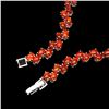 Image 3 : Natural Rich Orange Fire Opal 64.84 Ct Bracelet