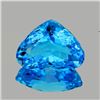 Image 1 : Natural AAA Swiss Blue Topaz Heart 16x13 MM - Flawless