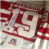 Image 2 : STEVE YZERMAN SIGNED DETROIT RED WINGS HERITAGE CLASSIC HOCKEY JERSEY ( AJ COA)