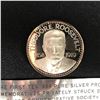 Image 2 : THEODORE ROOSEVELT  .999 PURE SILVER ROUND 27 GRAMS