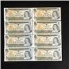 Image 1 :  1973 $1 UNCIRCULATED SEQUENTIAL CANADIAN BANK NOTES