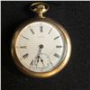 Image 1 : REGINA OPEN FACE POCKET WATCH  WORKING